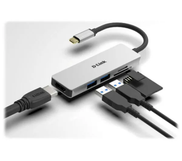 هاب 5 پورت Type-C دی-لینک مدل DUB-M530