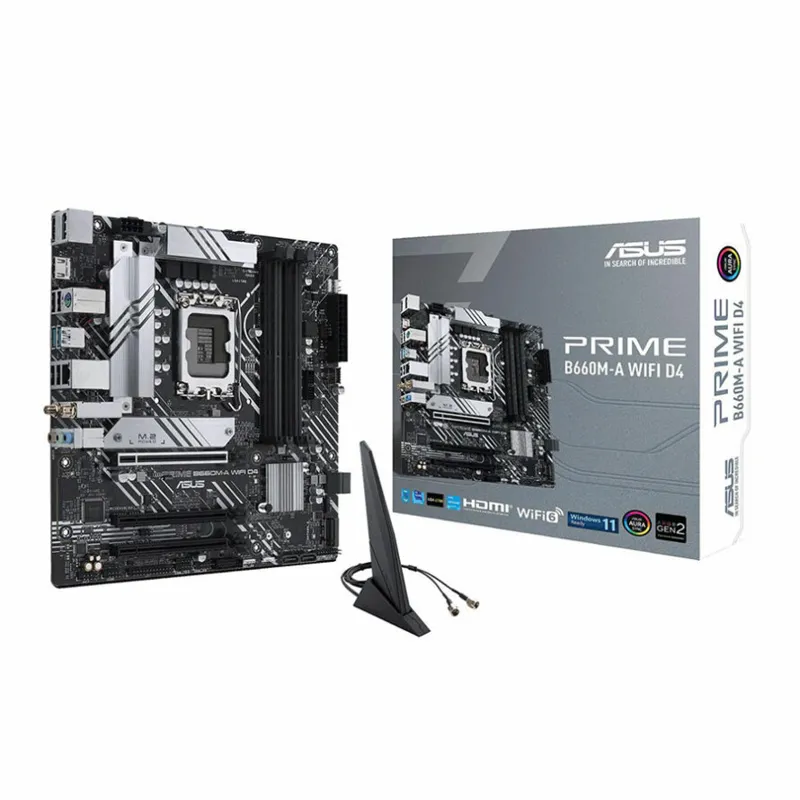 مادربرد ایسوس مدل PRIME B660M A WIFI D4