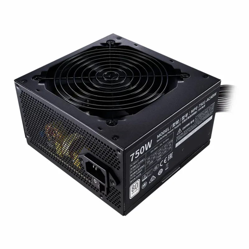 منبع تغذیه 750 وات کولرمستر MWE 750 WHITE 230V - V2