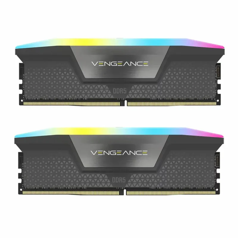 رم کورسیر VENGEANCE RGB 64GB 32GBx2 5600MHz CL36 DDR5