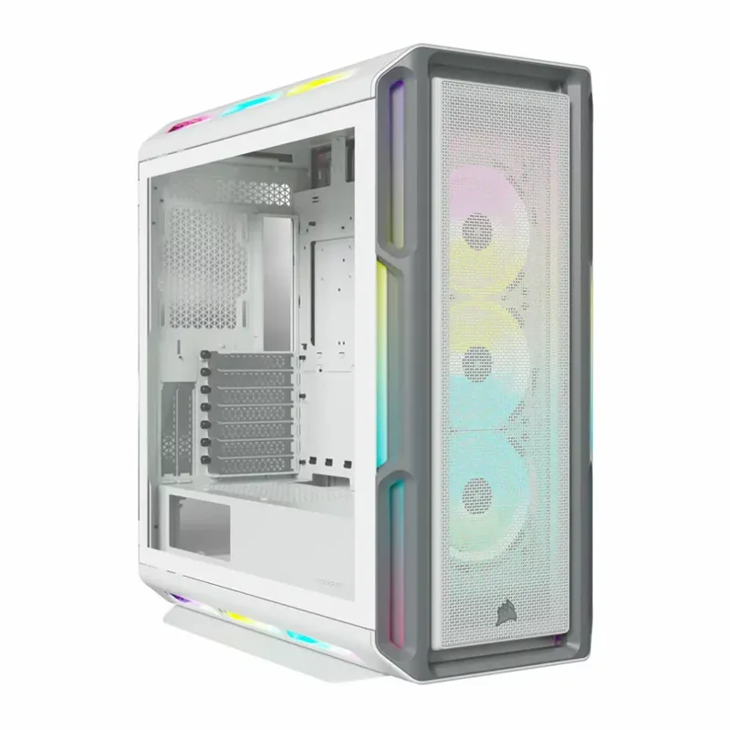 کیس کامپیوتر کورسیر iCUE 5000T RGB White