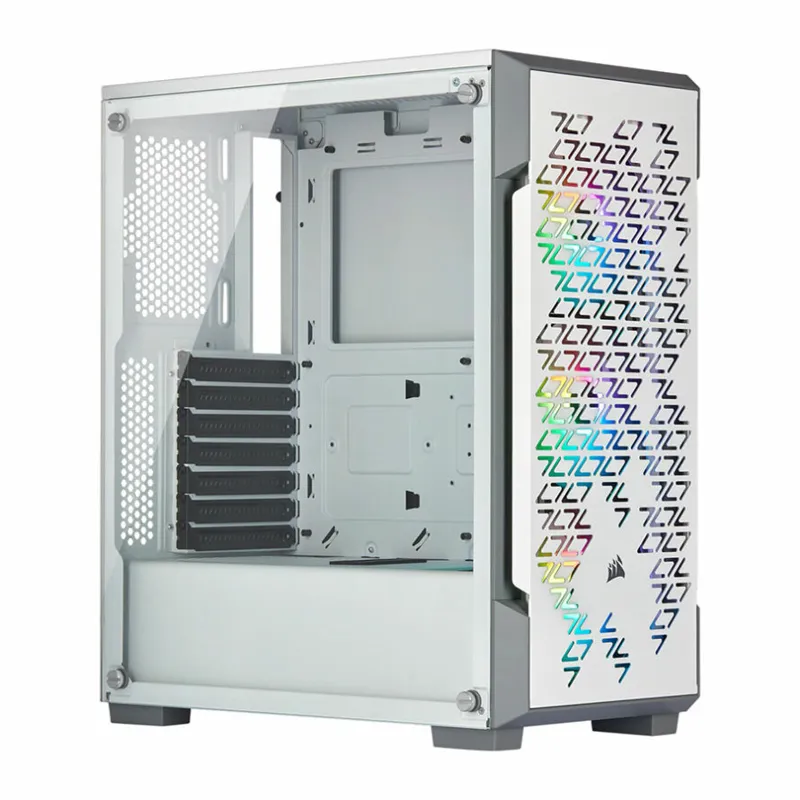 کیس کامپیوتر کورسیر iCUE 220T RGB Airflow White