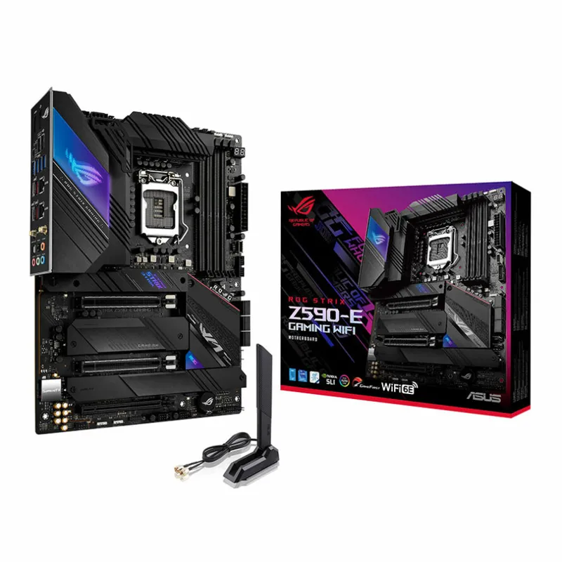 مادربرد ایسوس مدل ROG STRIX Z590 E GAMING WIFI