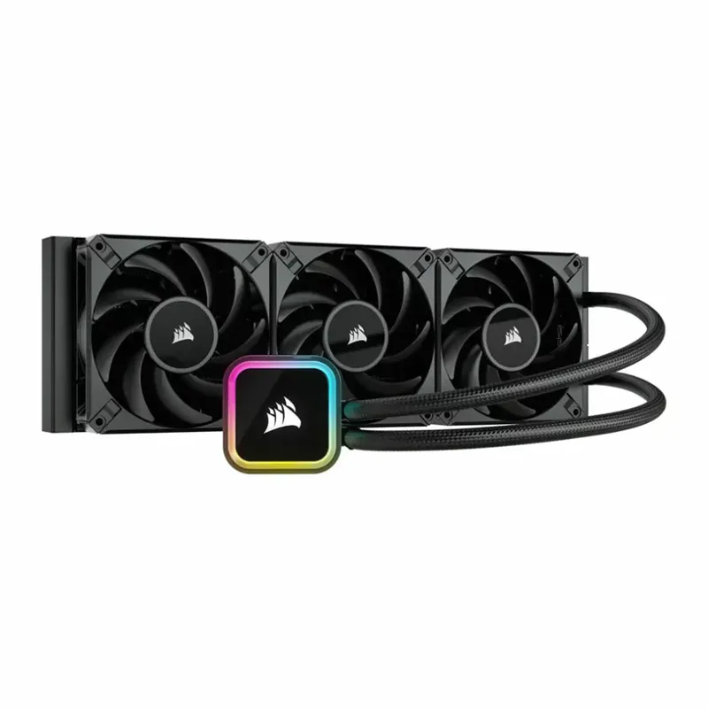 خنک کننده مایع پردازنده کورسیر iCUE H150i RGB ELITE Black خنک کننده مایع پردازنده کورسیر iCUE H150i RGB ELITE Black