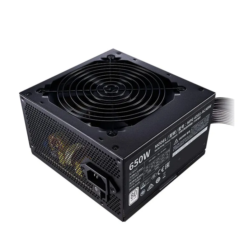 منبع تغذیه 650 وات کولرمستر MWE 650 WHITE 230V - V2