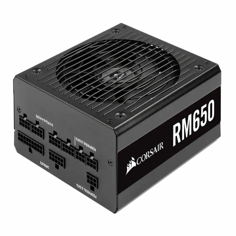منبع تغذیه 650 وات کورسیر RM650 Gold Full Modular