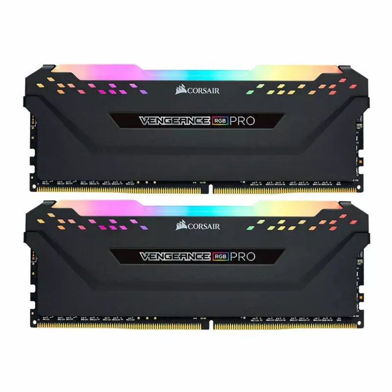 رم کورسیر VENGEANCE RGB PRO 32GB 16GBx2 3200MHz CL16