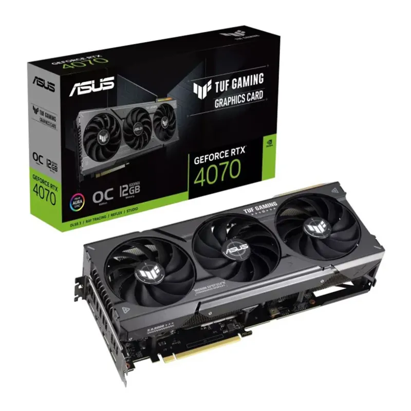 کارت گرافیک ایسوس TUF Gaming GeForce RTX 4070 12GB GDDR6X OC Edition