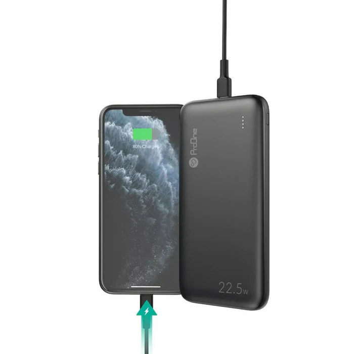 شارژر همراه پرووان مدل PPB5115 PD 22.5W ظرفیت 10000 میلی‌آمپر ساعت