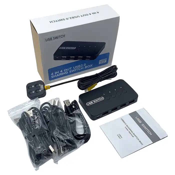 هاب سوئیچ اتوماتیک 4 پورت پرینتر USB