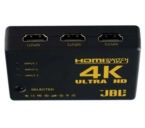 سوییچ HDMI جی بی ال  HS-1 3Port 4K کنترل دار