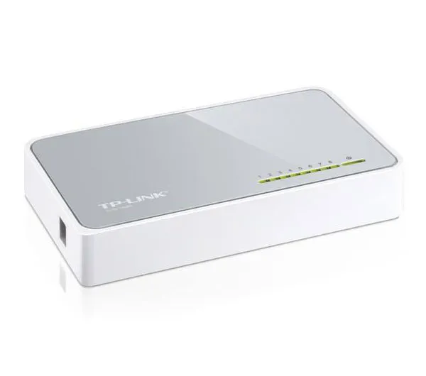 سوئیچ 8 پورت غیر مدیریتی رومیزی تی پی لینک مدل TL-SF1008D سوئیچ 8 پورت غیر مدیریتی رومیزی تی پی لینک مدل TL-SF1008D
