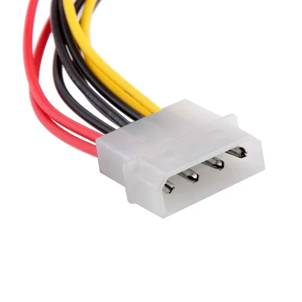 کابل افزایش 1 به 2 برق IDE پاور