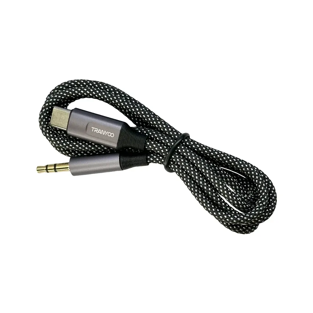 کابل تبدیل تایپ سی به AUX ترانیو مدل T-E14