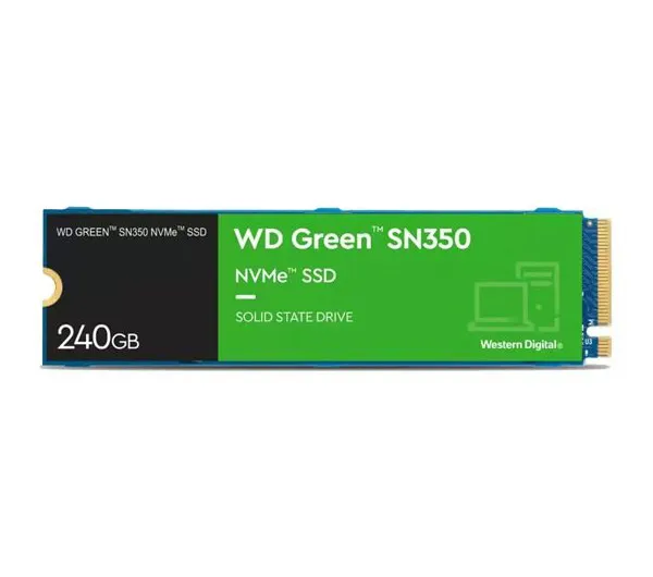 اس اس دی اینترنال وسترن دیجیتال مدل SN350 M.2 NVMe ظرفیت 240 گیگابایت