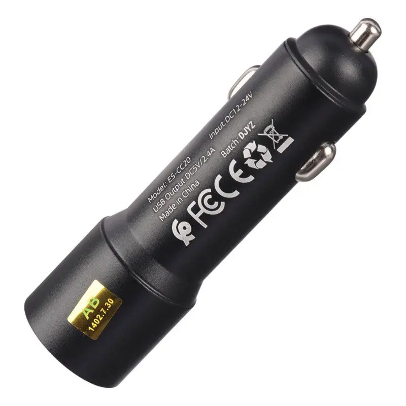 شارژر فندکی ارلدام مدل ES-CC20 2.4A 12W