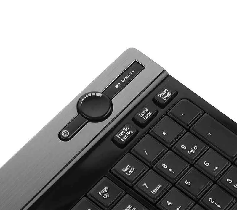 کیبورد و ماوس بی سیم تسکو مدل TKM7106W با حروف فارسی