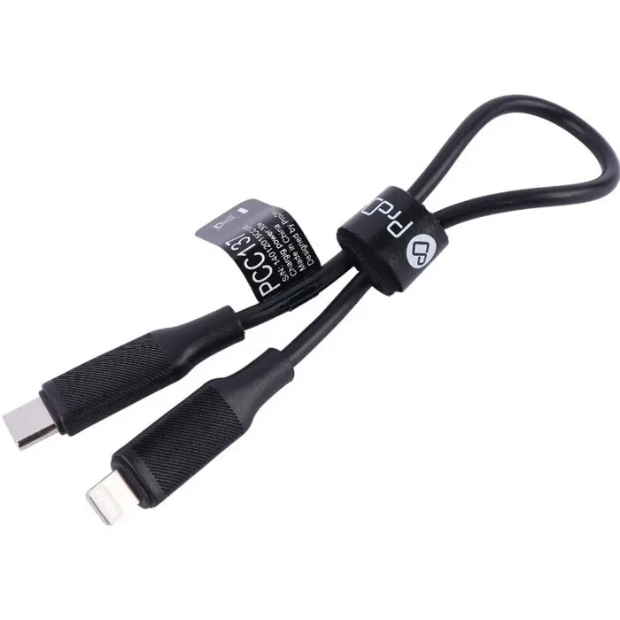 کابل تبدیل Type-C به Lightining پرووان مدل PCC137 PD طول 0.3 متر