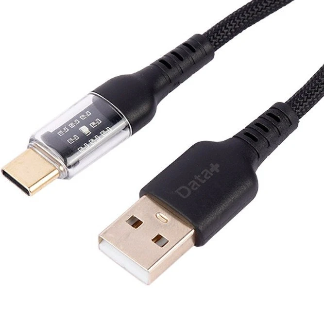 کابل تبدیل USB به Type-C دیتا پلاس مدل DP-R308 طول 1 متر