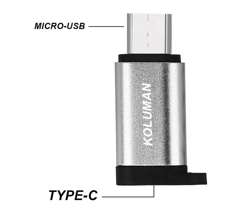 تبدیل Type-C به MicroUSB کلومن مدل K-OT07