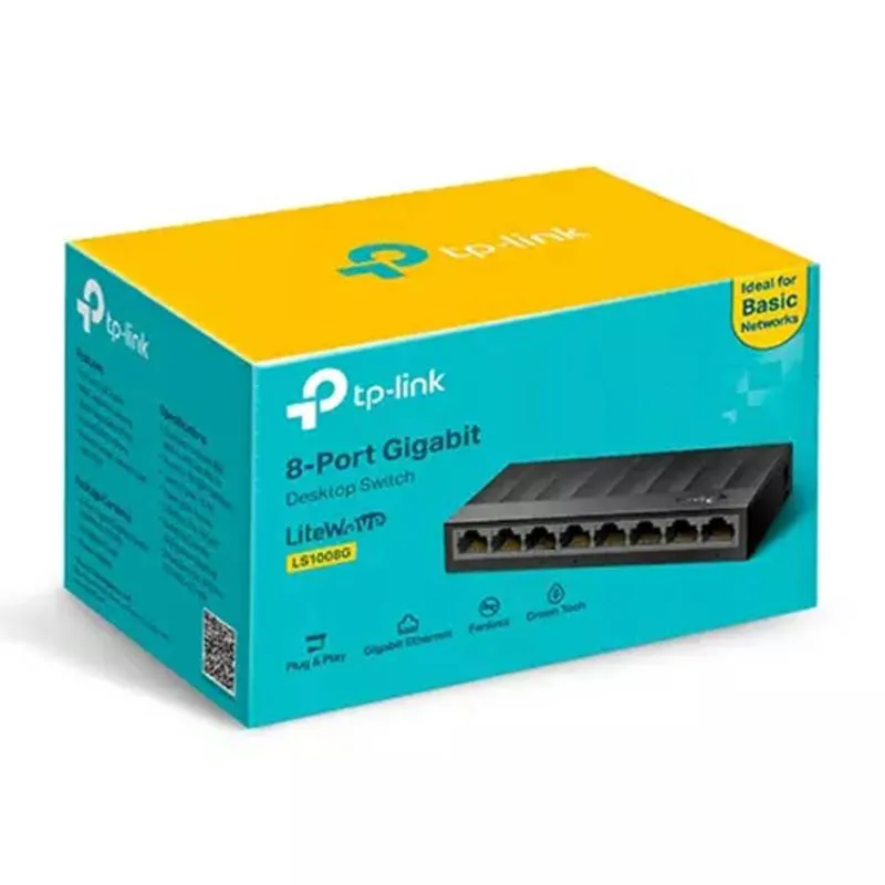 سوییچ 8 پورت تی پی-لینک مدل LS1008G