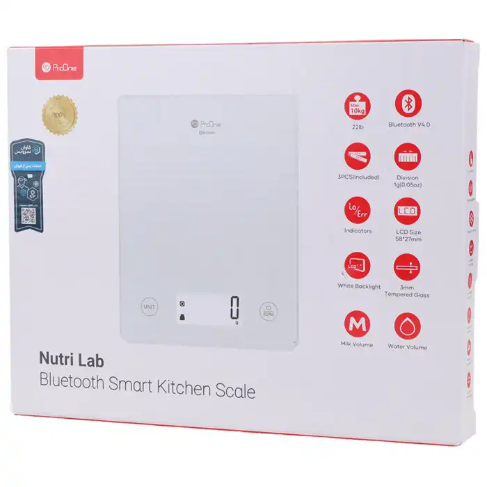 ترازو دیجیتال آشپزخانه پرووان مدل Nutri Lab
