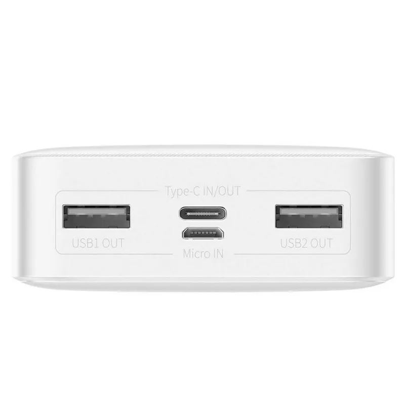 شارژر همراه باسئوس مدل PPDML-J02 PD+QC 15W ظرفیت 20000 میلی آمپر ساعت