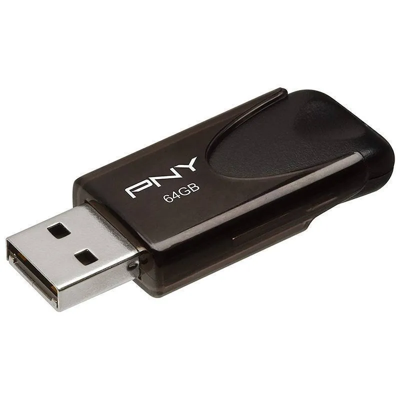 فلش مموری پی ان وای مدل P-FD64GATT4-EF USB 2.0 ظرفیت 64 گیگابایت