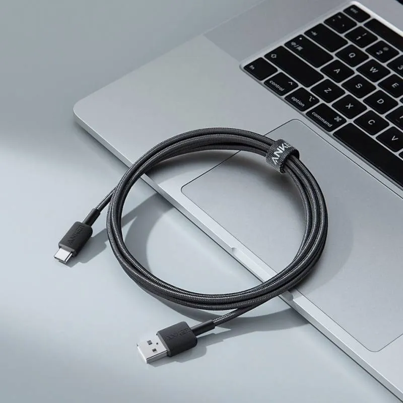 کابل تبدیل USB به Type-C انکر مدل 322 A81H5 طول 90 سانتی متر