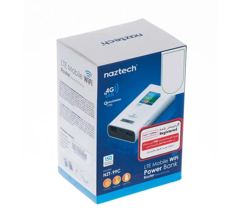 مودم 4G قابل حمل نزتک مدل NZT-99C