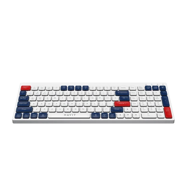 کیبورد و ماوس بی سیم هویت مدل KB-830WB