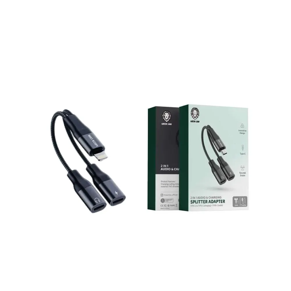 مبدل Type-C به Type-C / Type-C گرین لاین مدل GN2ADCHCTCBK