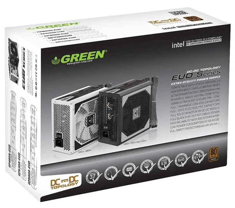منبع تغذیه کامپیوتر گرین مدل GP530A-EUD
