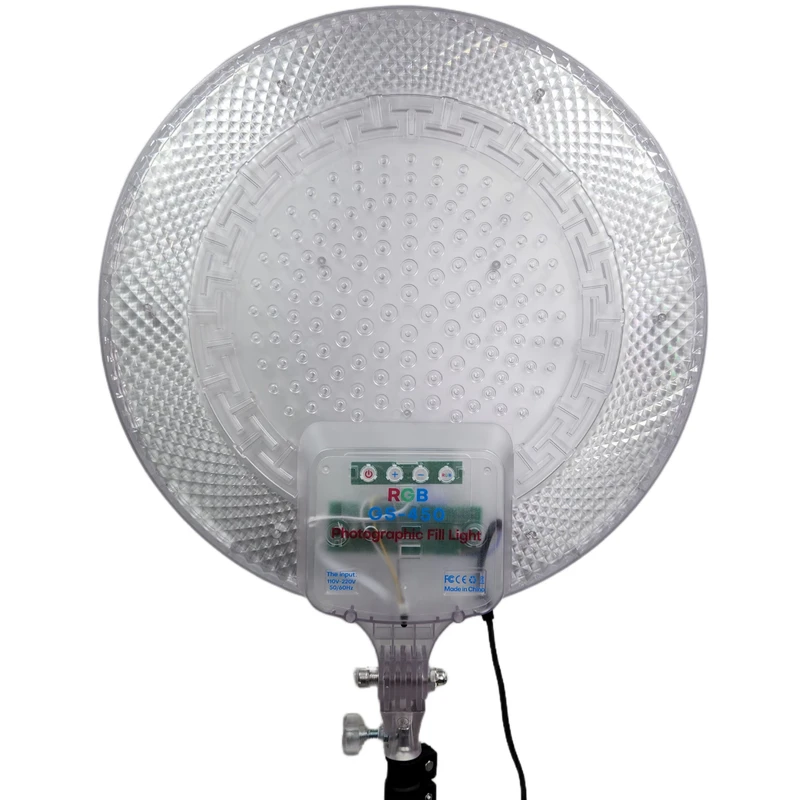 رینگ لایت 18 اینچی مدل GS-450 RGB همراه پایه