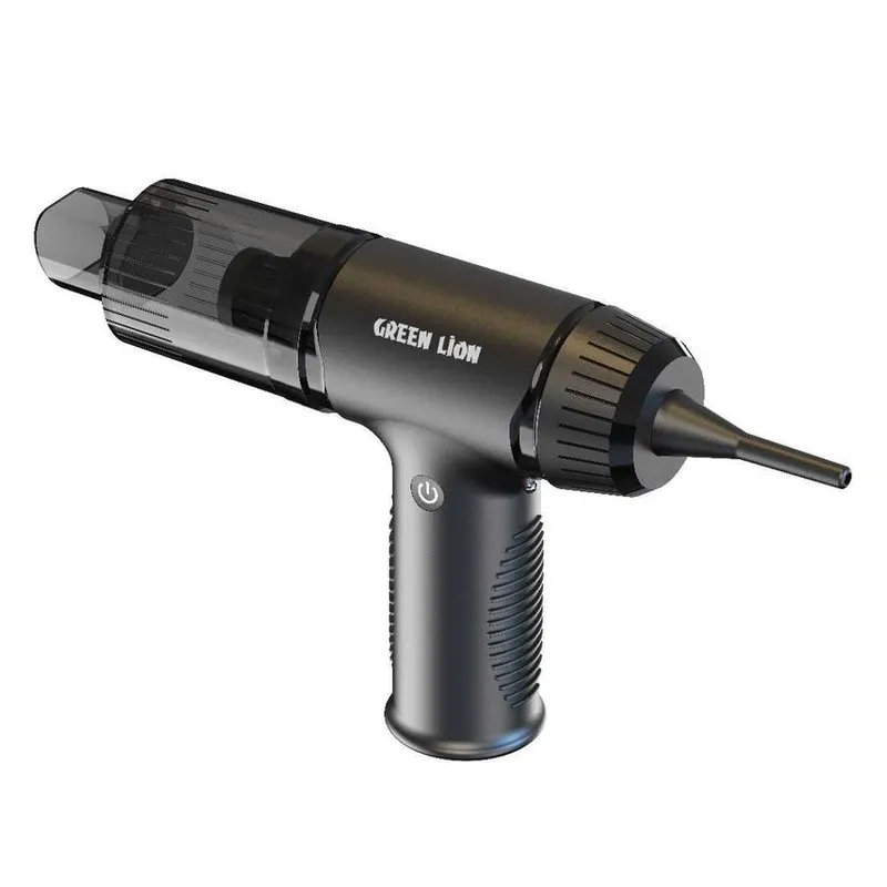 جارو شارژی و دمنده هوای گرین لاین مدل GN2IN1VCMDSTBK 55W