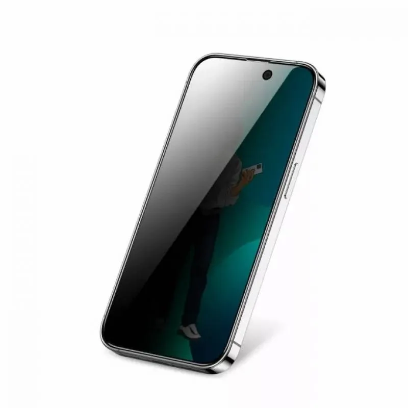 محافظ صفحه نمایش موبایل گرین لاین مدل 9H Steve Privacy مناسب برای گوشی موبایل اپل Iphone 14 Pro Max