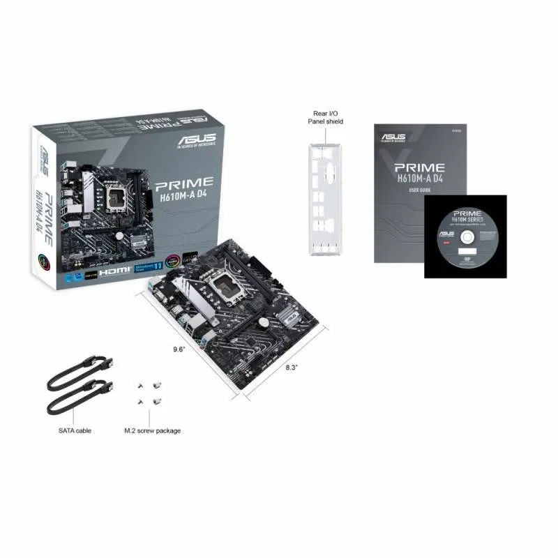 مادربرد ایسوس مدل PRIME H610M-A D4-CSM