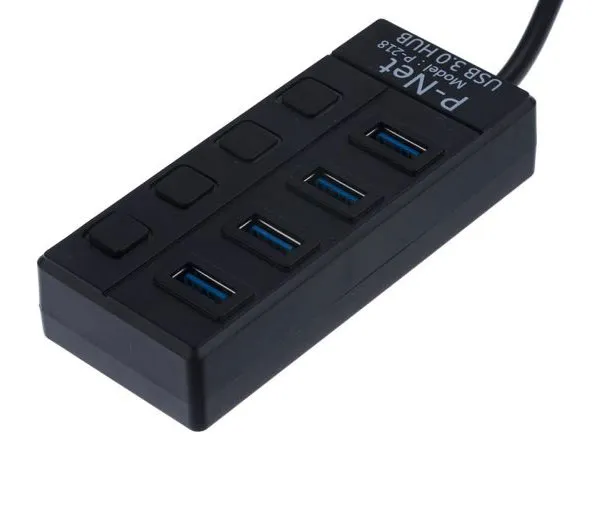 هاب 4 پورت USB3.0 پی نت مدل P-218
