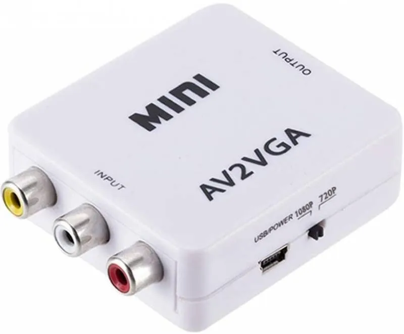 تبدیل AV به VGA مدل مینی