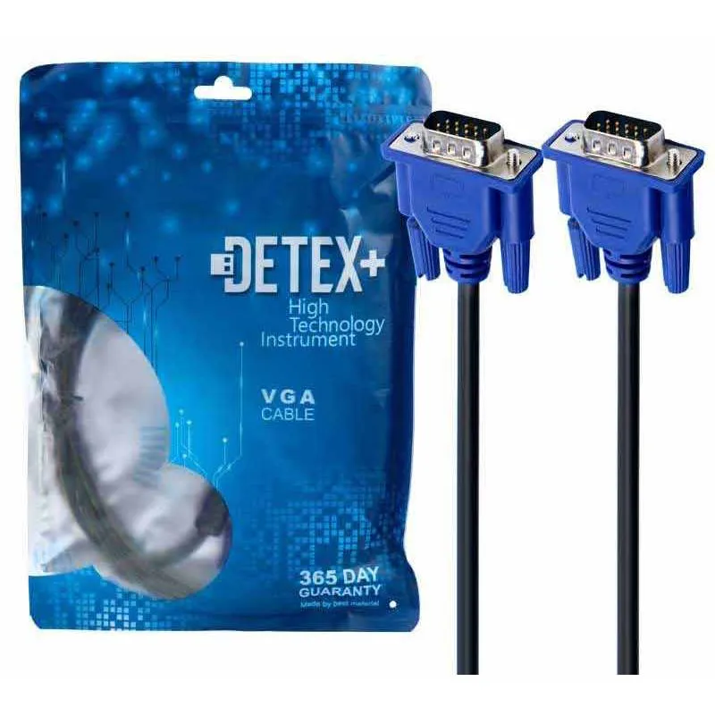 کابل VGA دیتکس پلاس طول 5 متر