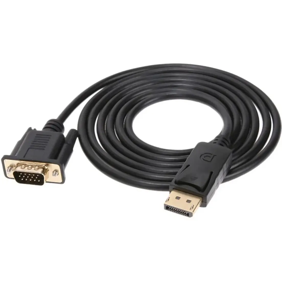 کابل تبدیل Display port به VGA دی نت مدل DT-409 4K به طول 1.5 متر