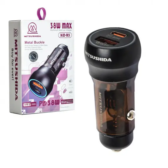 شارژر فندکی میتسوشیدا مدلKC-B3 38W