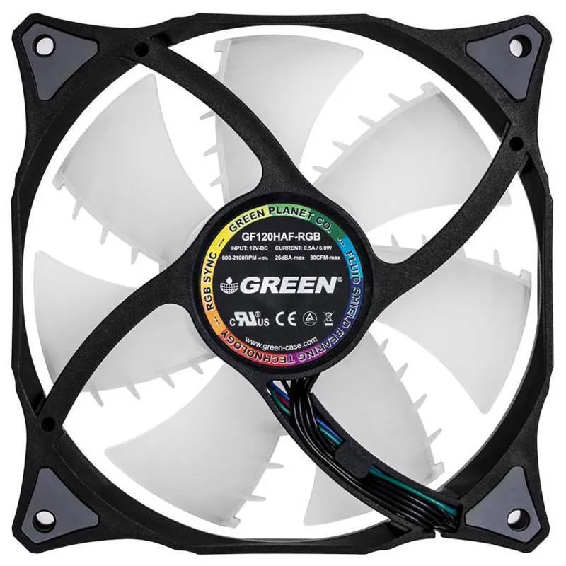 فن کیس گرین مدل GF120-RGB