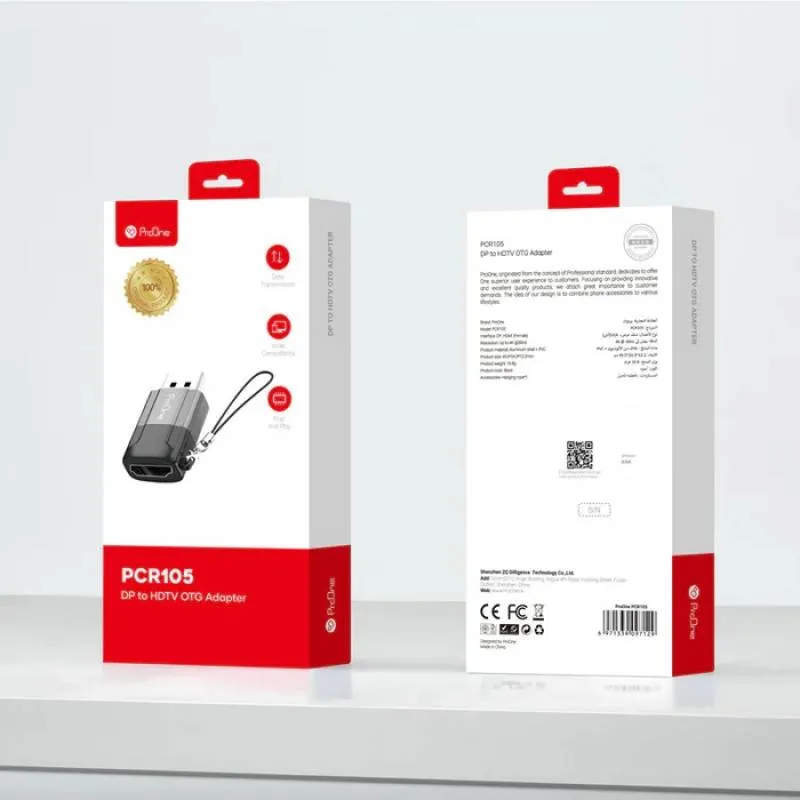 تبدیل DisplayPort به HDMI پرووان مدل PCR105