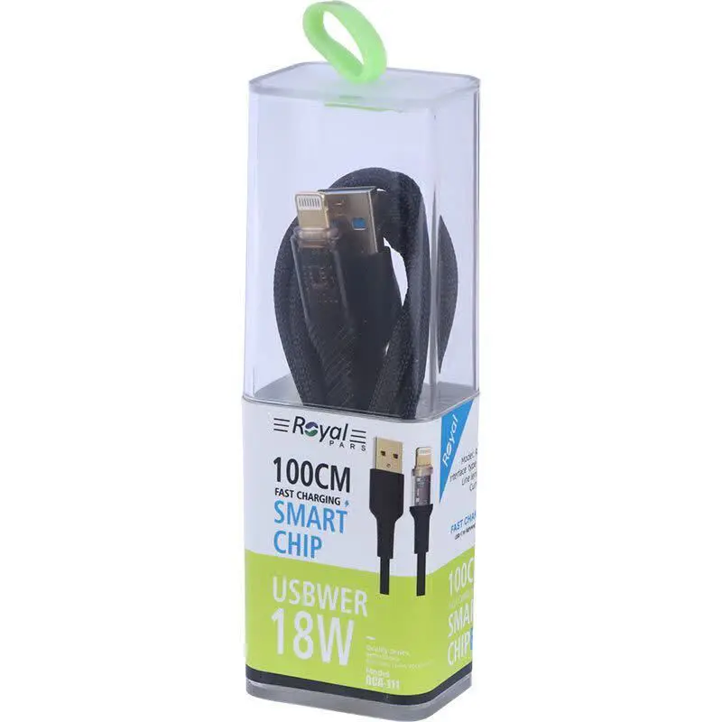 کابل تبدیل USB به لایتنینگ رویال مدل RCS-111 طول 1 متر