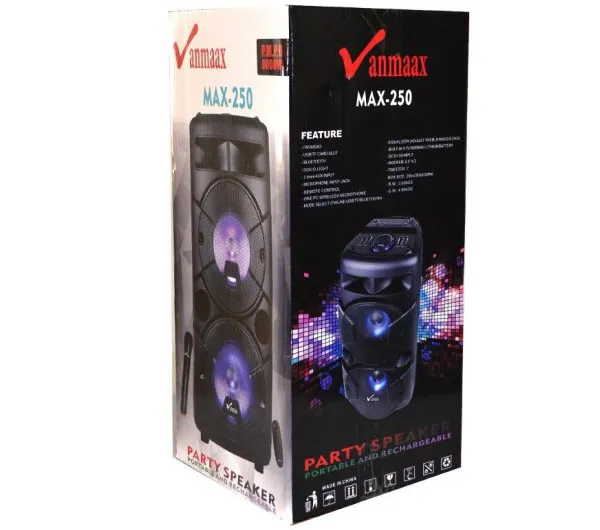 اسپیکر بلوتوثی قابل حمل وانمکس مدل MAX-250