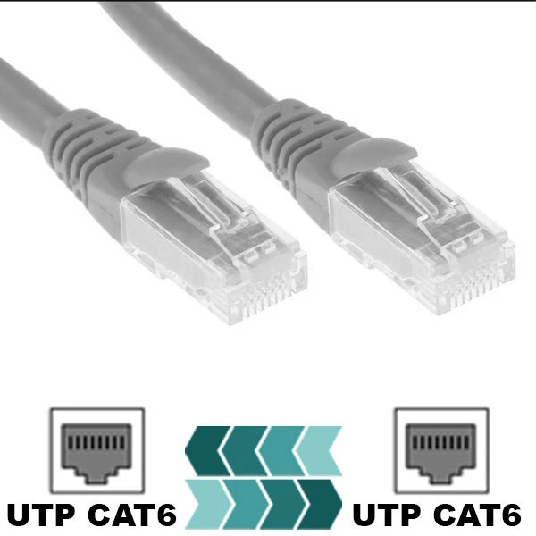کابل شبکه CAT6 گیگا فلکس طول 10 متر