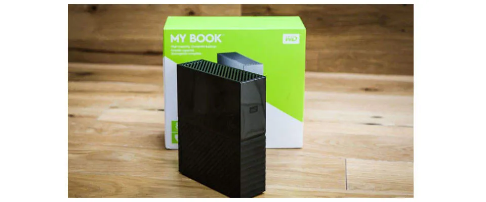 هارددیسک اکسترنال وسترن دیجیتال مدل My Book Desktop ظرفیت 4 ترابایت