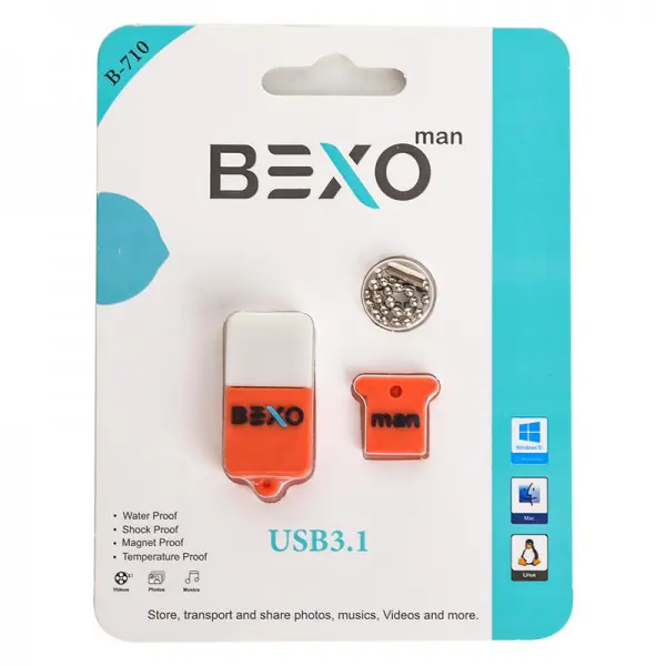 فلش مموری بکسو مدل B-710 USB3.0 ظرفیت 32 گیگابایت