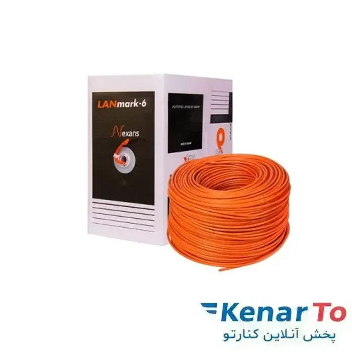 کابل شبکه Cat6 نگزنس UTP CCA متراژ آزاد